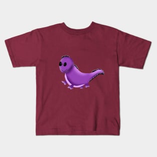 A cute purple monster Kids T-Shirt